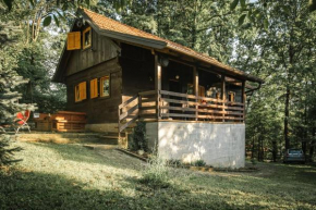 WOODEN HOUSE near the River Kupa